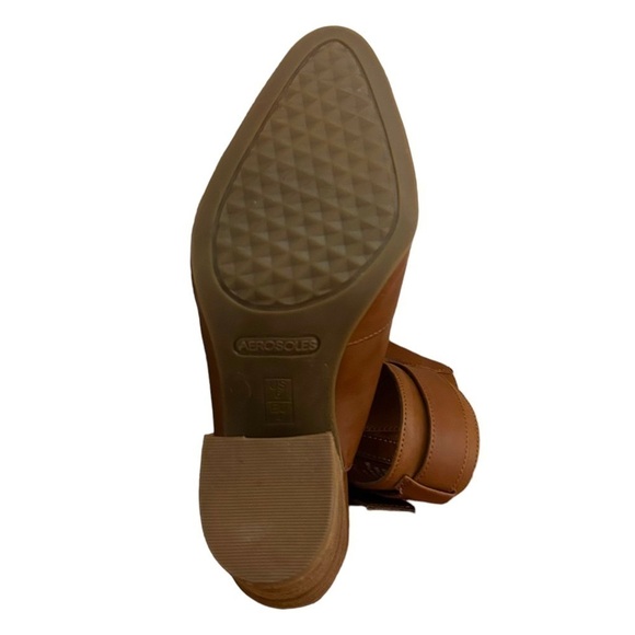 AEROSOLES Square Up Womens Leather Boots - Picture 8 of 10
